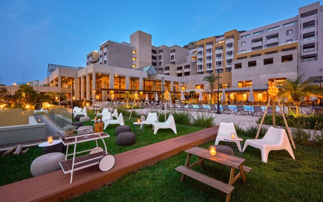 Отель Sheraton Rhodes Resort Родос вид на фасад