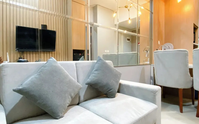 Homey And Minimalist 1Br Vasanta Innopark Apartment