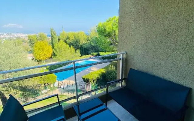Appartement côte d’Azur Plage - piscine - tennis