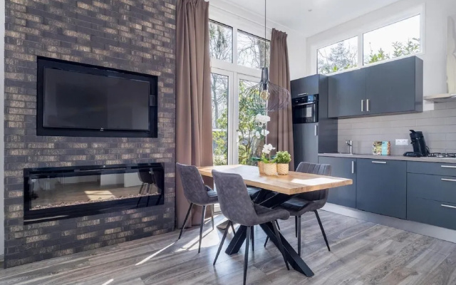 Modern Chalet With a Terrace Near the Veluwe