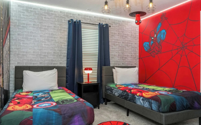 Private Pool - Themed Rooms - Near Disney 4239
