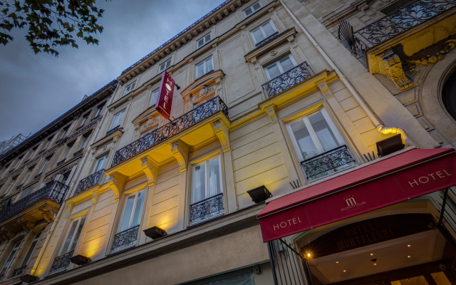 Отель Montfleuri Hotel Франция, Париж - 1 отзыв об отеле, цены и фото номеров - забронировать отель Montfleuri Hotel онлайн вид на фасад