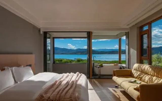 Golden Seashell Lake scenic beauty Hostel