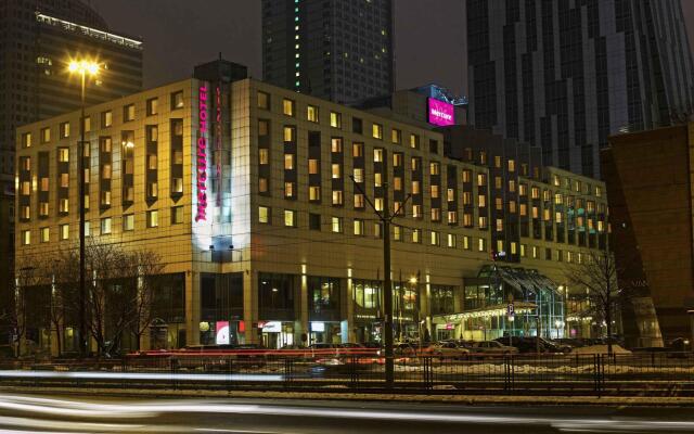 Отель Mercure Warszawa Centrum вид на фасад