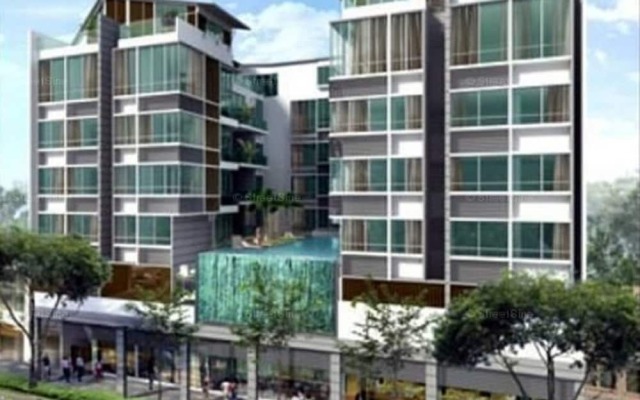 Апартаменты Downtown Cosy Apartment вид на фасад