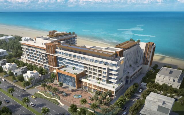 Отель Mandarin Oriental Jumeira, Dubai пляж