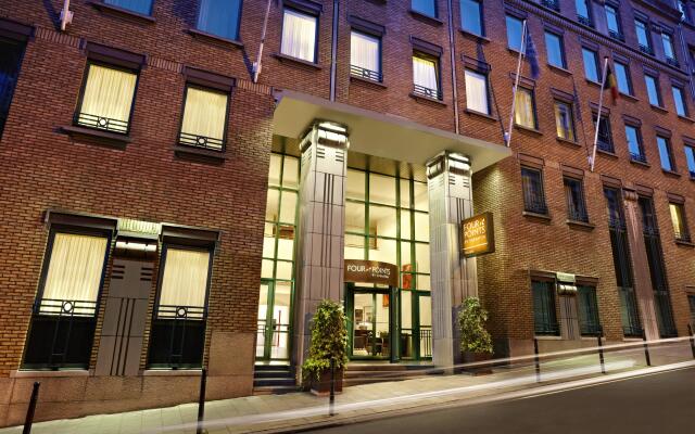 Отель Four Points by Sheraton Brussels вид на фасад