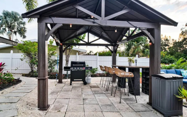 Waterfront Bradenton Home: Heated Pool & Fire Pit