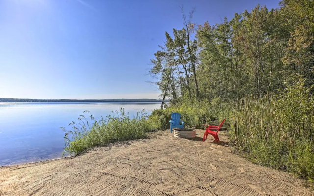 Interlochen Home on Green Lake w/ Dock & Beach!