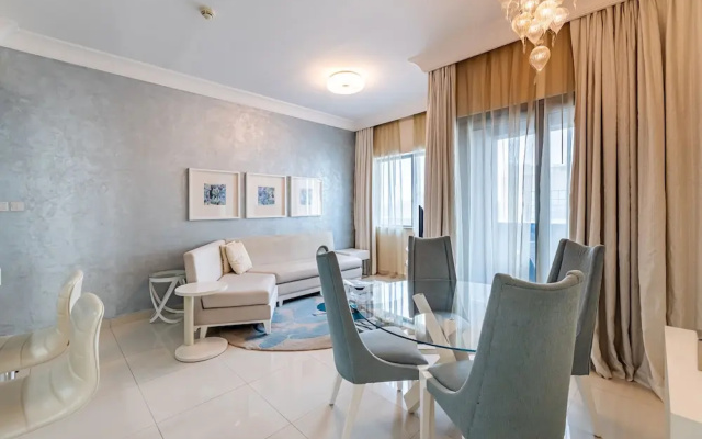 1BR Damac Maison With Burj Khalifa View