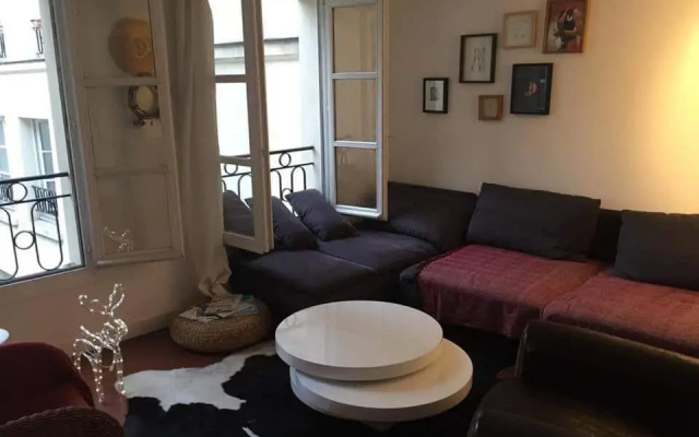 Chambres privées dans grand T4-Paris plein-centre