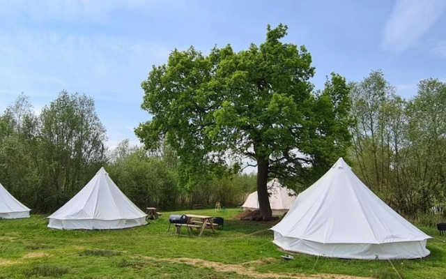8 Meter Bell Tent - Up to 12 Persons Glamping