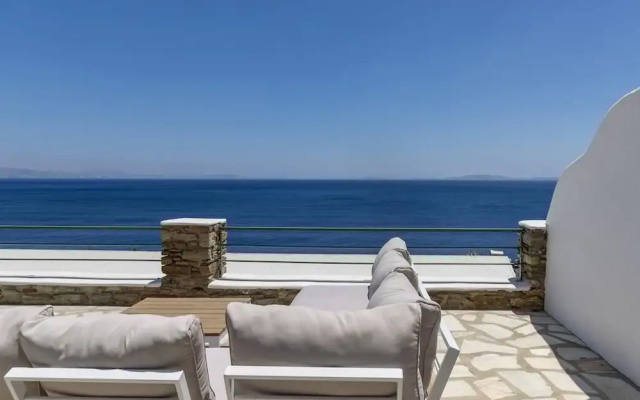Aegean Whispers Sea Front Villa in Tinos