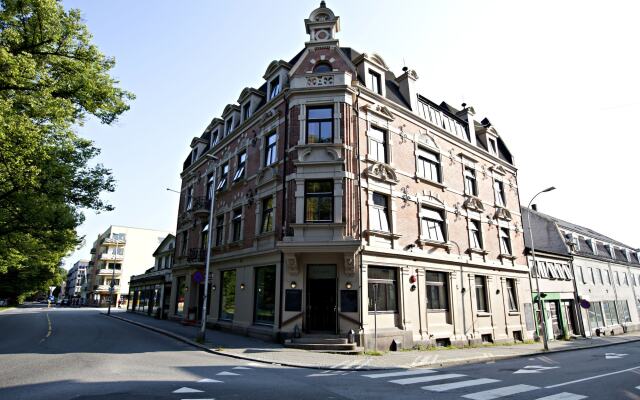 Отель FREDRIKSTAD Фредрикстад вид на фасад