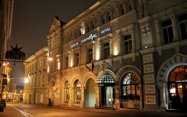 Отель Europa Royale Vilnius Hotel Литва, Вильнюс - - забронировать отель Europa Royale Vilnius Hotel, цены и фото номеров вид на фасад