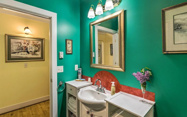 Near Ice Fishing & Snowmobiling: Frankfort Home