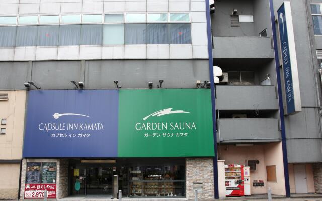 Отель Capsule Inn Kamata вид на фасад