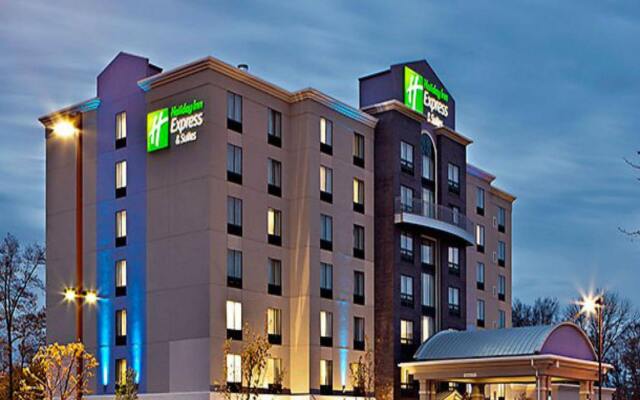 Holiday Inn Express Hotel & Suites Columbus - Polaris Parkway Колумбус вид на фасад