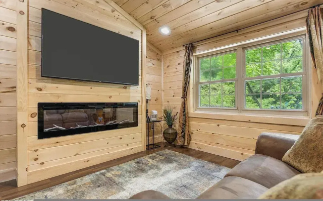King Bed Fireplace Hot Tub Foos Ball