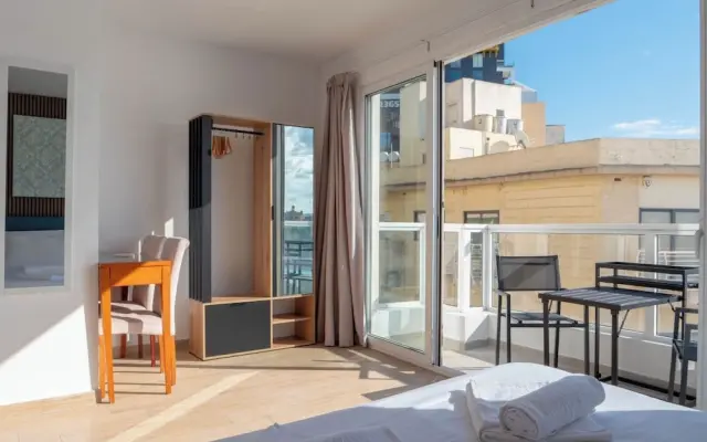 Idyllic Penthouse Apartment With Sea View Balcony
