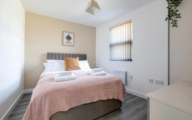 Modern & refurbished 2/bed apartment in Stockport