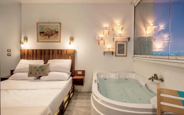 Jacuzzi By The Historic Giza Pyramids - Apartment 1