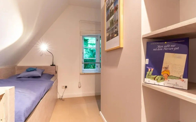 Reetgedecktes Ferienhaus in Westerhever mit Sauna
