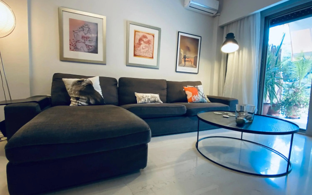 Athens Riviera Garden Views Apartment