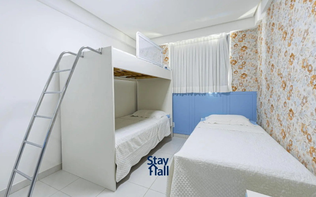 Apart Luxo-3QTS-Cond Beach Class-Beira-Mar-SH013