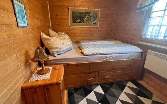 Log Cabin Near Baltic Sea Lighthouse