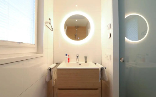 Rietreiger luxe vakantielodge in Friesland - 2 badkamers