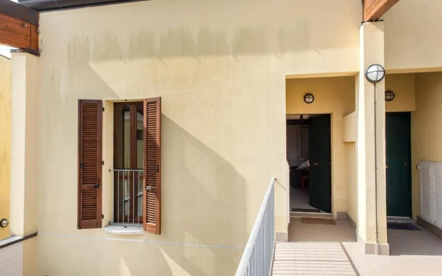 N036 - Numana, bilocale con terrazzo in residence con piscina