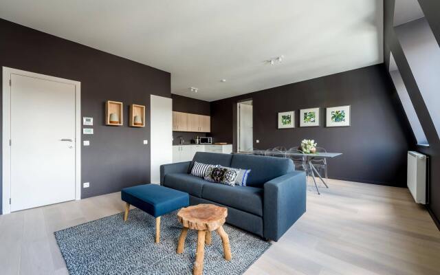 Отель Smartflats Cathédrale Льеж комната для гостей