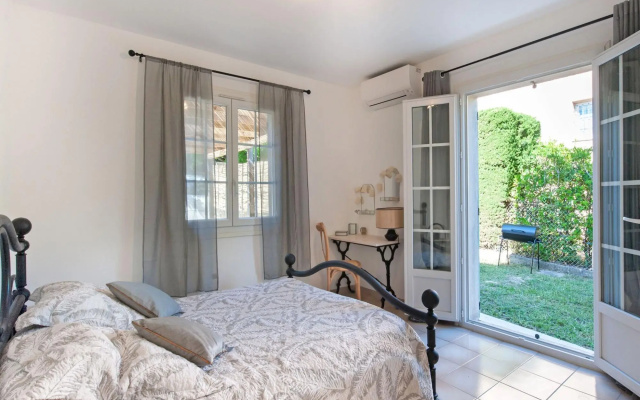 Holiday home in La Roquette sur Siane with furnished garden