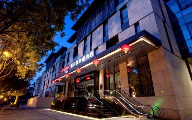 Отель Hampton by Hilton Xi'an Dayan Pagoda вид на фасад
