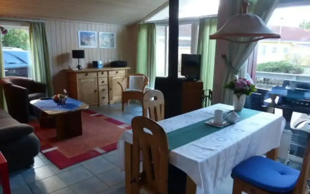 Ferienhaus mit Sauna im Ferienpark Mirow