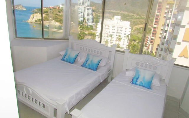 Apartamento Frente Y Vista Al Mar 15 Bedviajes