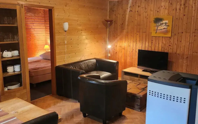 Tidy Furnished Wooden Chalet near Forest