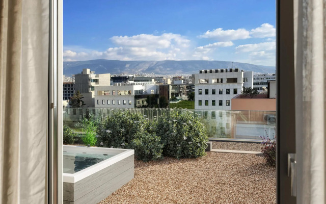 Roof Garden Apartment with Outdoor Jacuzzi
