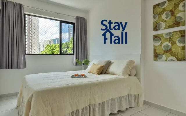 Flat 206 no Parque da Jaqueira-SH032