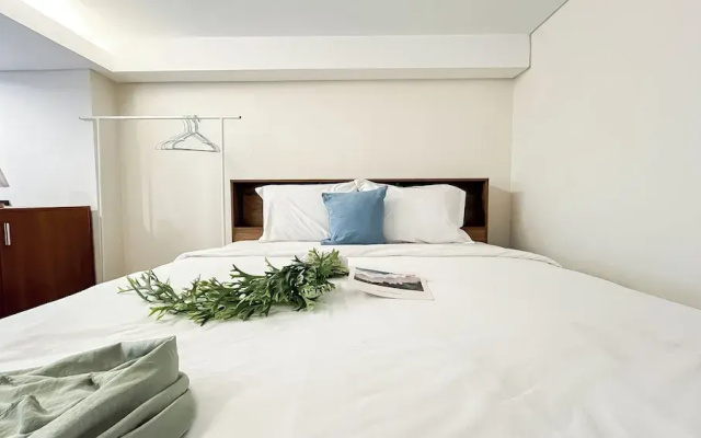 Quiet And Strategic Studio Loft At Apple 1 Condovilla Apartment