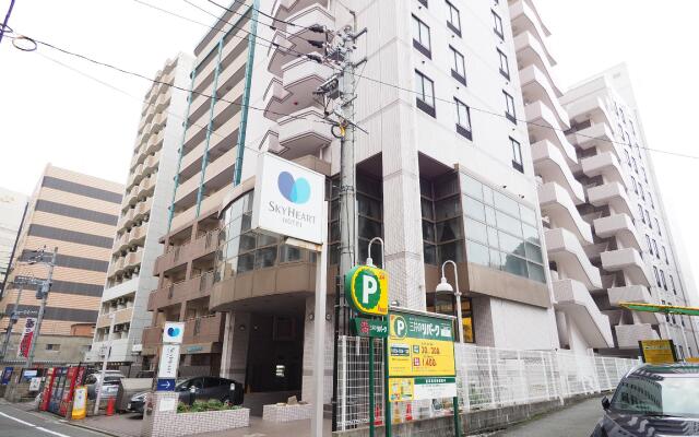 Отель Sky Court Hakata Хаката вид на фасад