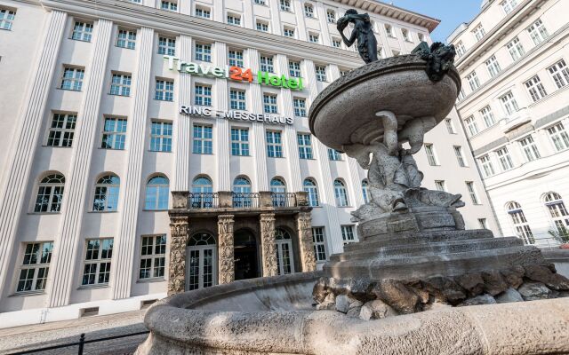 Отель Travel24 Hotel Leipzig-City Германия, Лейпциг - 1 отзыв об отеле, цены и фото номеров - забронировать отель Travel24 Hotel Leipzig-City онлайн вид на фасад