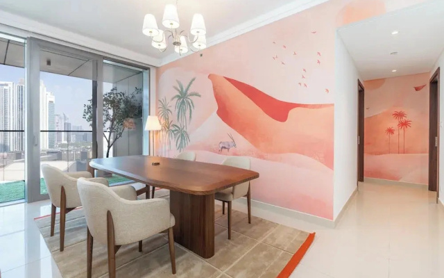 Lux BnB Boulevard Point Burj Views