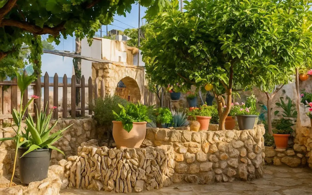 Rhodes Archaggelos Escape-nest Among Garden