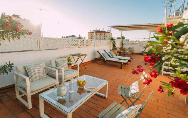 Ático con terraza en el centro de Sevilla