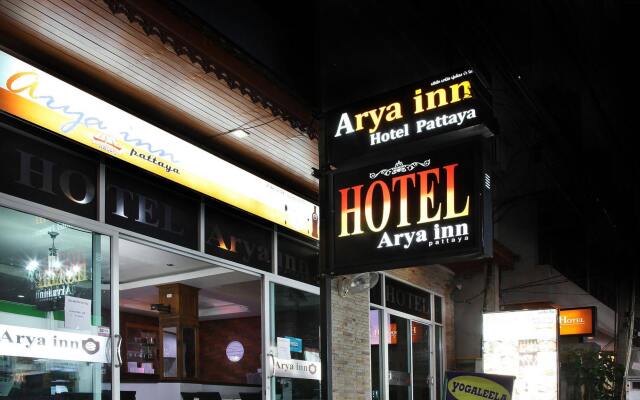 Arya Inn Pattaya Beach Hotel вид на фасад