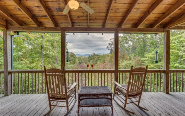 Treetops- Mtn View Cabin near Ocoee River