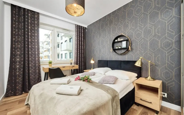 Stylish Apartment With Balcony Wrocław