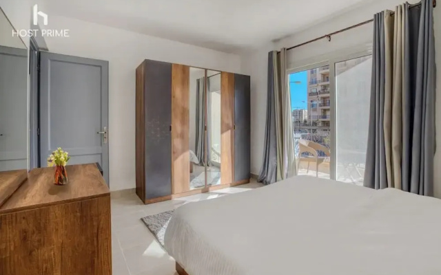 Bright apartment in rehab city